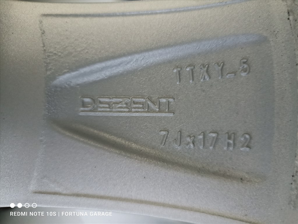 5x112 17" Dezent TX használt alufelni garnitúra 6. kép