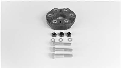 HK12942) ÚJ KARDÁNTENGELY GUMITÁRCSA, HARDI TÁRCSA - Kia Sorento 09-14, Sportage 09-18/ Hyundai ix35 09-13, Tucson 15-18, ix55 07-13, Santa Fe 06-15- 491303W000 / 491302B000 / 49300D3000 - Made in Korea