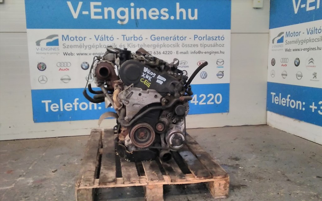 SKODA CEG bontott motor  1. kép
