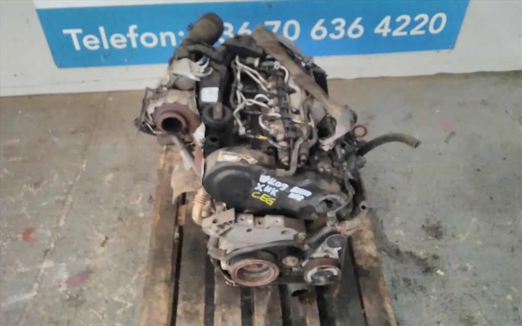 SKODA CEG bontott motor  3. kép