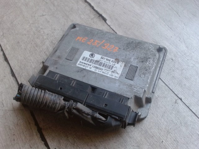 SKODA FABIA 99-07 Motorvezérlő egység ECU PCM modul 1. kép
