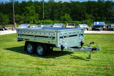 Új 2.5m-es alsókerekes (2000kg-os) utánfutó akciósan bruttó 1.290.000 Ft