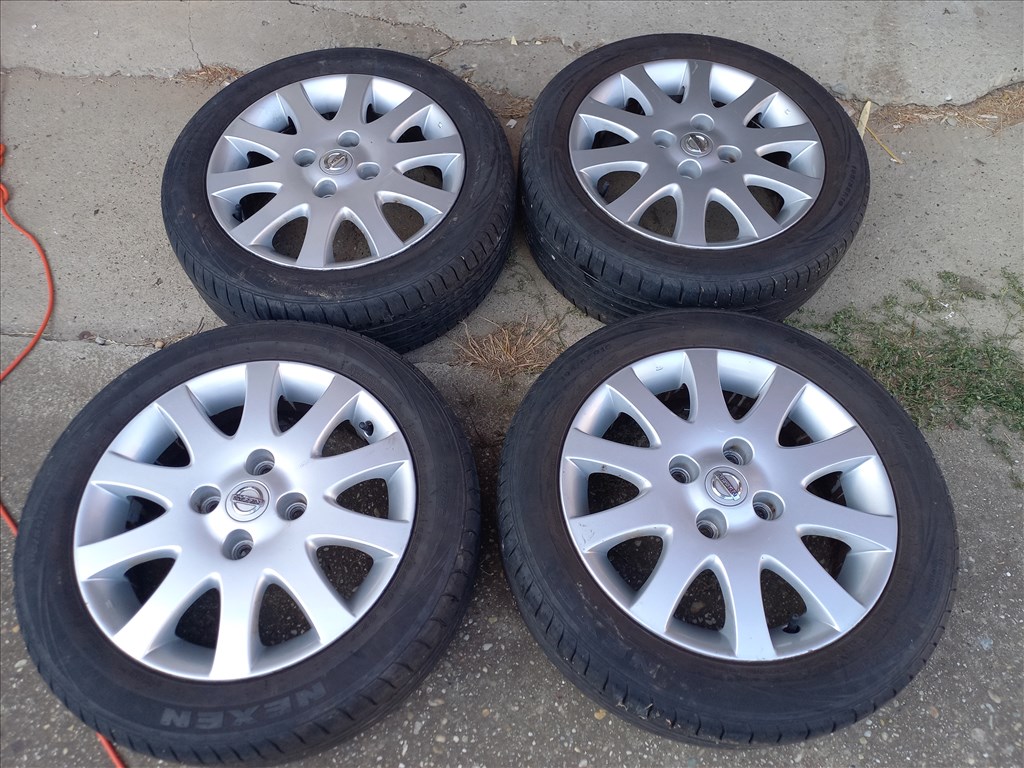 Nissan gyári 16 -os alufelni / felni 4x114.3 2. kép