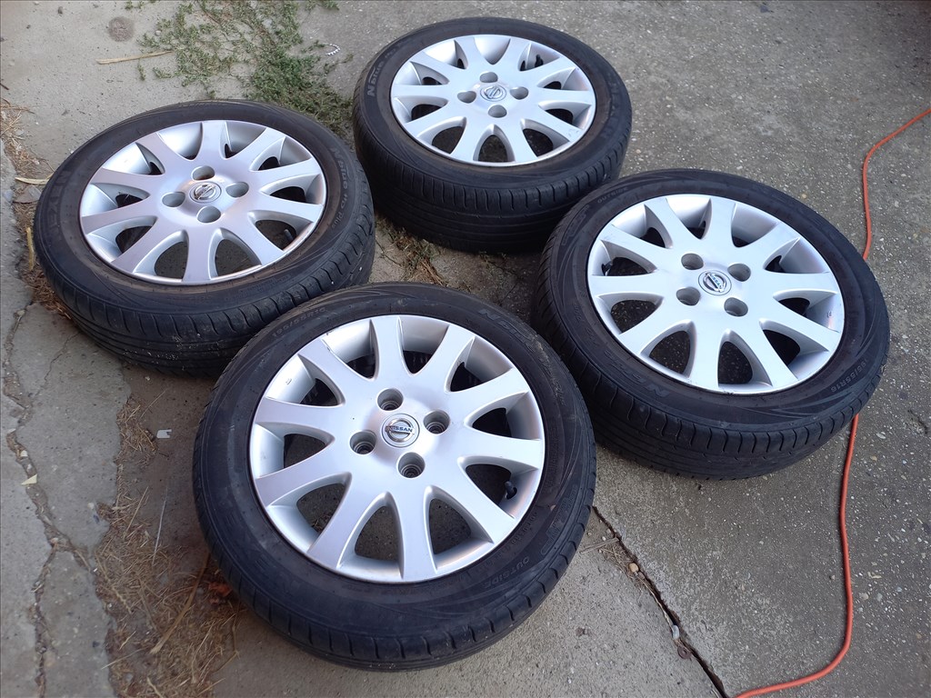 Nissan gyári 16 -os alufelni / felni 4x114.3 3. kép