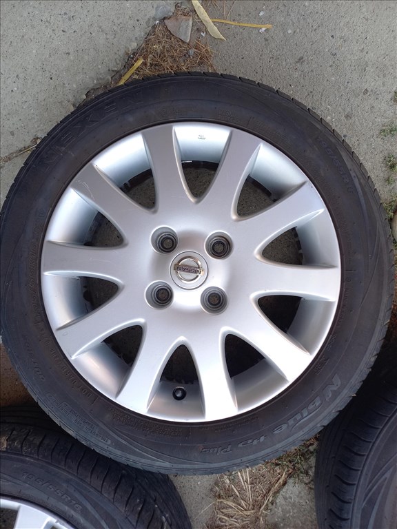 Nissan gyári 16 -os alufelni / felni 4x114.3 7. kép