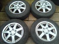  5x112 lyukosztású Enzo alufelni, rajta 195/65R15 Semperit téli gumi 