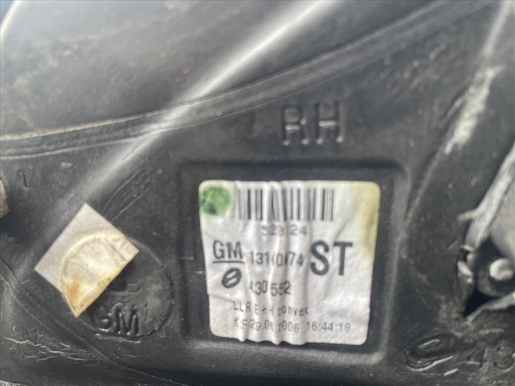 Opel Astra H 3 ajtós Jobb oldali elektromos visszapillantó tükör  4. kép