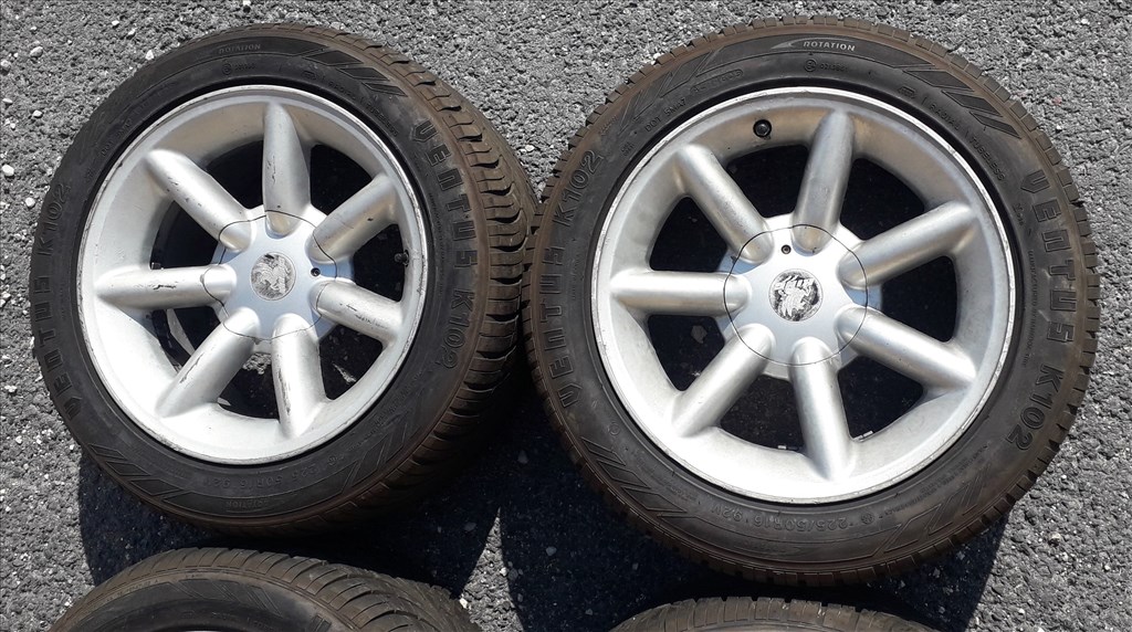 Enkei King 16" 16 ET 13 alufelni 5x120 225/50r16 nyári gumi 3. kép