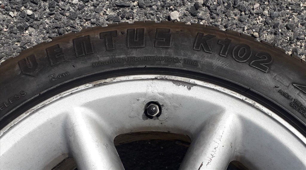 Enkei King 16" 16 ET 13 alufelni 5x120 225/50r16 nyári gumi 10. kép