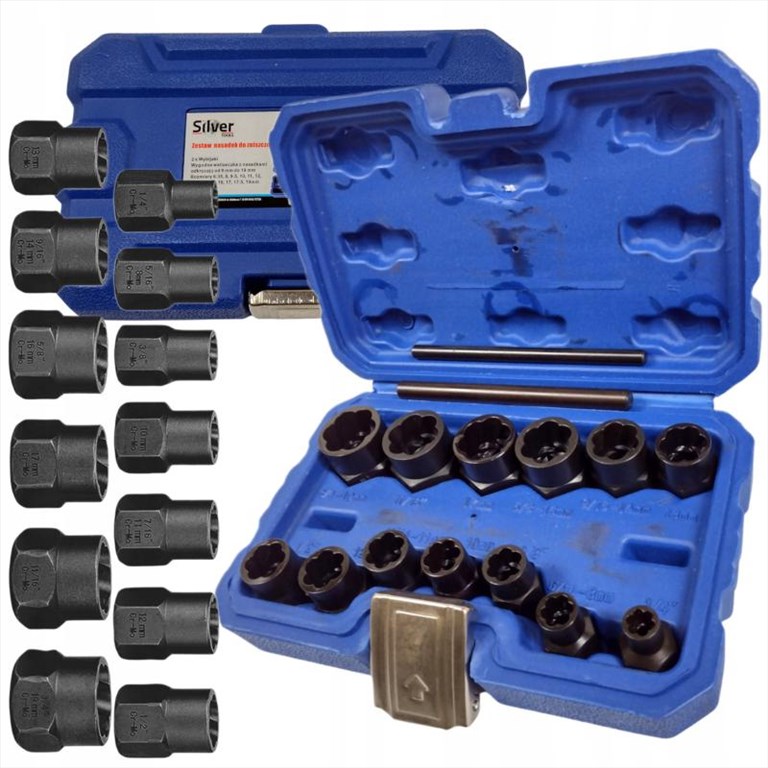 Sérült-fejű Csavar Kiszedő Szerszám Készlet 2. kép