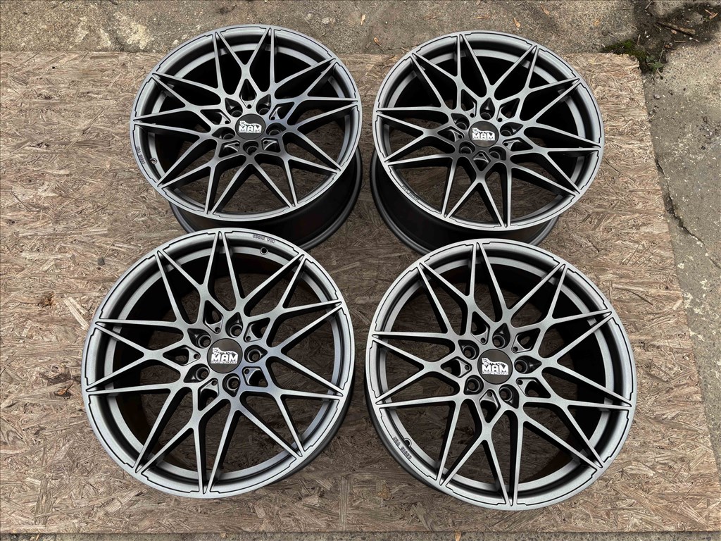 MAM B2 19" 5x112 konkáv alufelni eladó 19 coll VW Audi Seat Skoda 6. kép