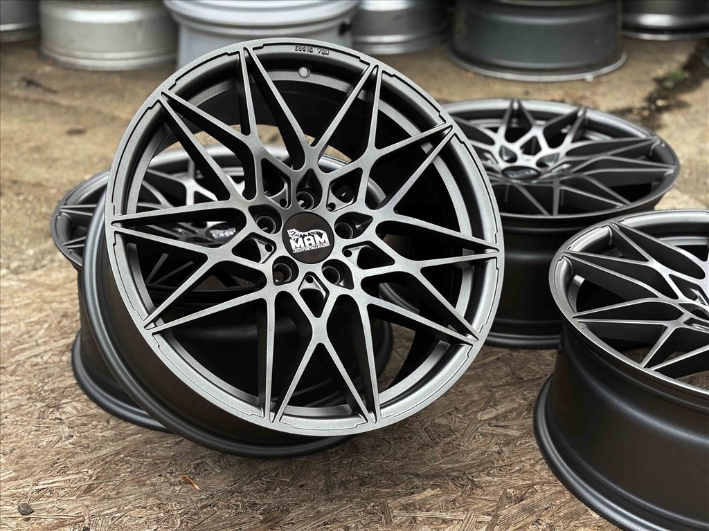 MAM B2 19" 5x112 konkáv alufelni eladó 19 coll VW Audi Seat Skoda 1. kép