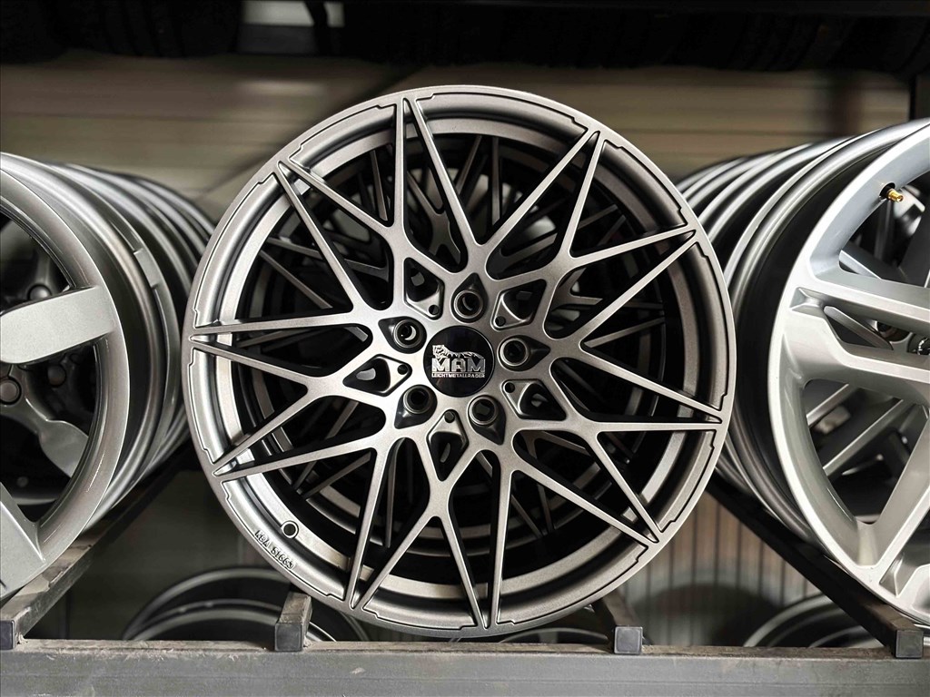 MAM B2 19" 5x112 konkáv alufelni eladó 19 coll VW Audi Seat Skoda 8. kép