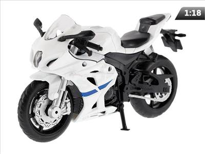 Motor modell – Suzuki GSX-R1000 (1:18, fehér)