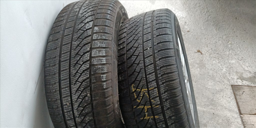  5x112 lyukosztású 16" újszerű (gyári felni) alufelni, rajta 225/55 új Petlas téli gumi gumi  13. kép