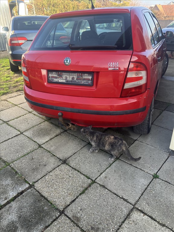 Skoda Fabia I bontott alkatrészei 8151 szín  7. kép