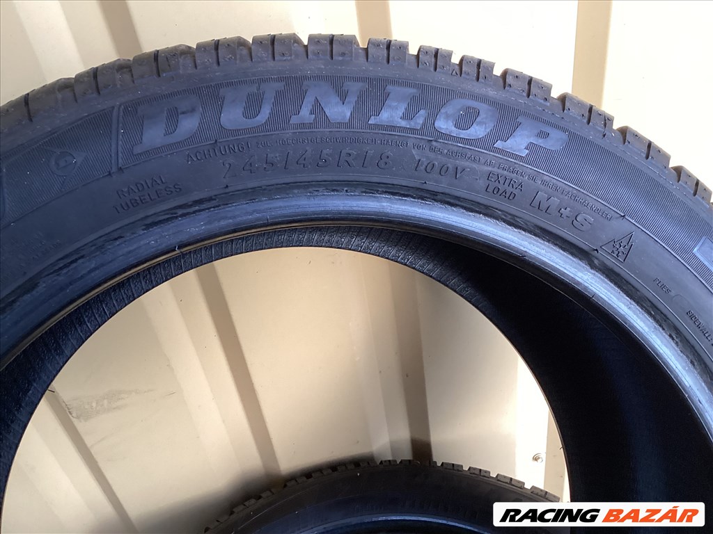  245/4518" használt Dunlop téli gumi gumi 3. kép