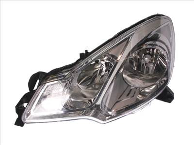 Citroen C3 2010-20163, DS3 utángyártott új bal első fényszóró H1/H7 fehér házas (motorral) TYC 6208s7