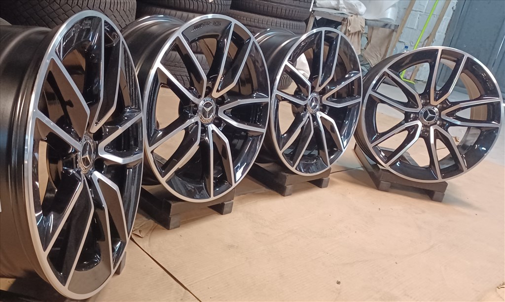  Új! Mercedes W177 A B CLA AMG alufelnik 5x112 8x19 ET40 4db 7. kép