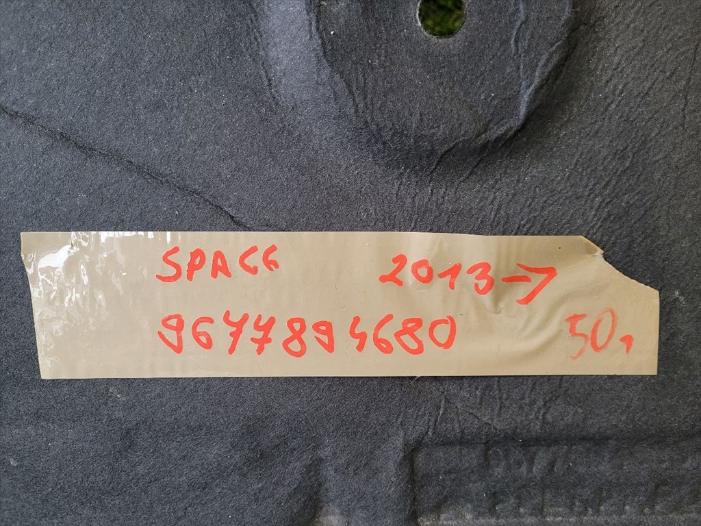 CITROËN C4 PICASSO Motorháztető Szigetelés 9677894680 3. kép