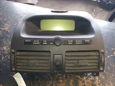 Toyota Avensis T25 Kombi multifunkcionális kijelző  8611005020