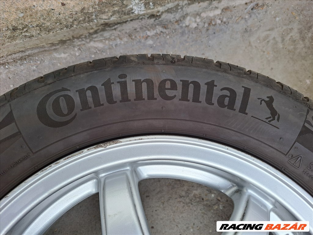 4db 5x100 14" Újszerű Skoda Seat Volkswagen Alufelni  Alutec Germany Continental Ecocontact 6  5. kép