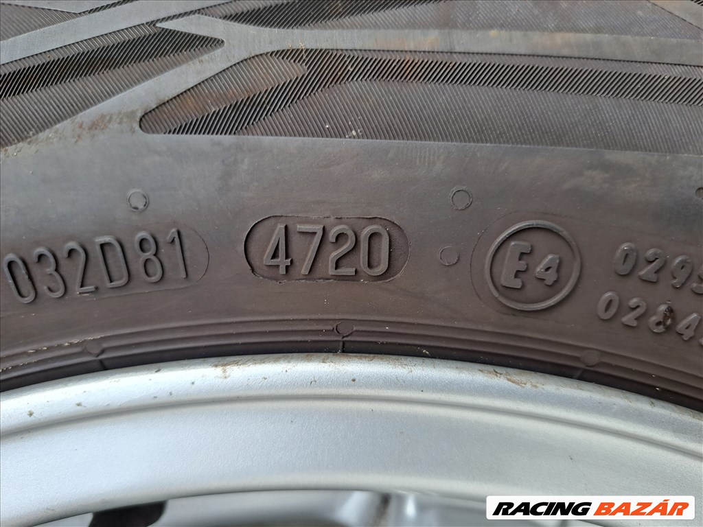 4db 5x100 14" Újszerű Skoda Seat Volkswagen Alufelni  Alutec Germany Continental Ecocontact 6  8. kép