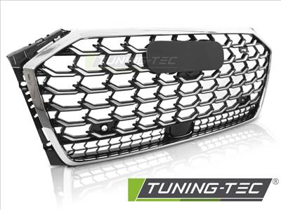 AUDI A8 D5 (21-) BLACK CHROME S8 STYLE PDC Tuning-Tec Hűtőrács