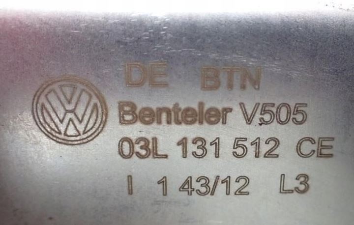 Skoda Fabia II, Audi A1, Audi A3 1.6 TDI CAY, CAYA, CAYB, CAYC EGR szelep, EGR hűtő 03l131512ce 03L131512CE 3. kép