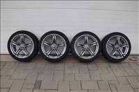  Brabus Monoblock T 5x112, 19,  újszerű magnézium felni, rajta 245/40 Continental téli gumi 