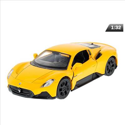 Maserati MC20 modellautó 1:32 (sárga)