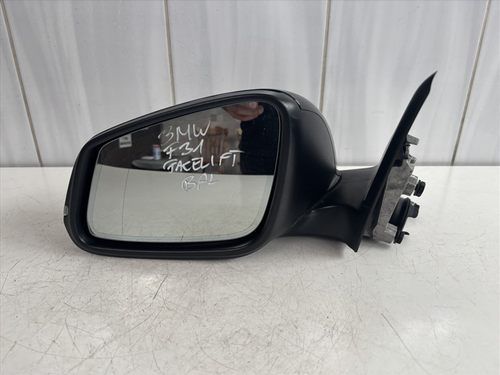 BMW 3-as sorozat F31 bal visszapillantó tükör (facelift) F30,F31 2. kép