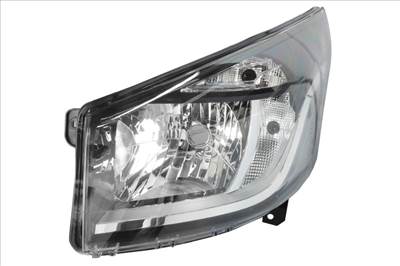 Fiat Talento, Nissan NV 300, Renault Trafic III. utángyártott új bal első fényszóró H4+nappali fény (motoros) TYC 260601784r