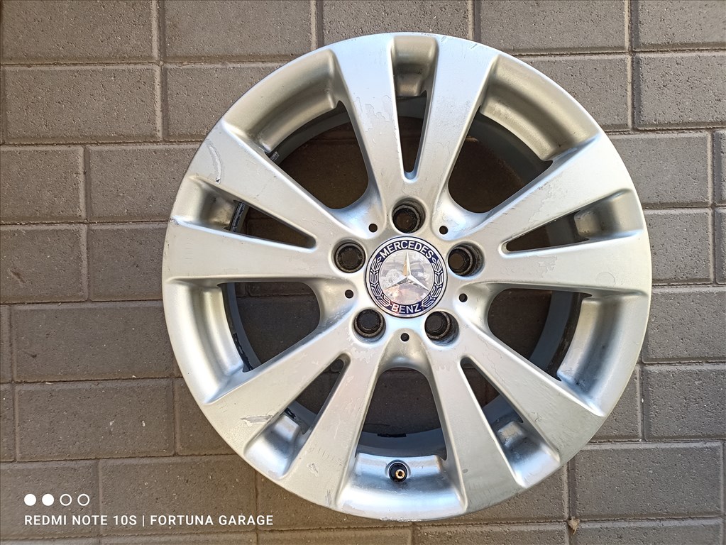 5x112 16" Mercedes használt alufelni garnitúra 3. kép
