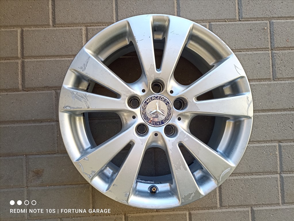 5x112 16" Mercedes használt alufelni garnitúra 4. kép