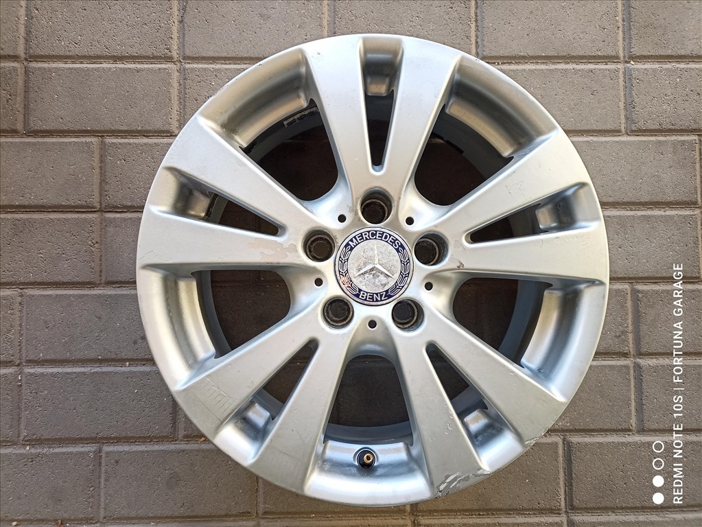 5x112 16" Mercedes használt alufelni garnitúra 6. kép