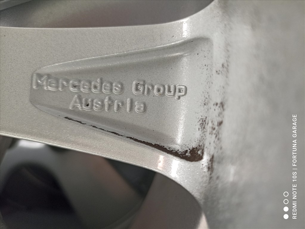 5x112 16" Mercedes használt alufelni garnitúra 8. kép