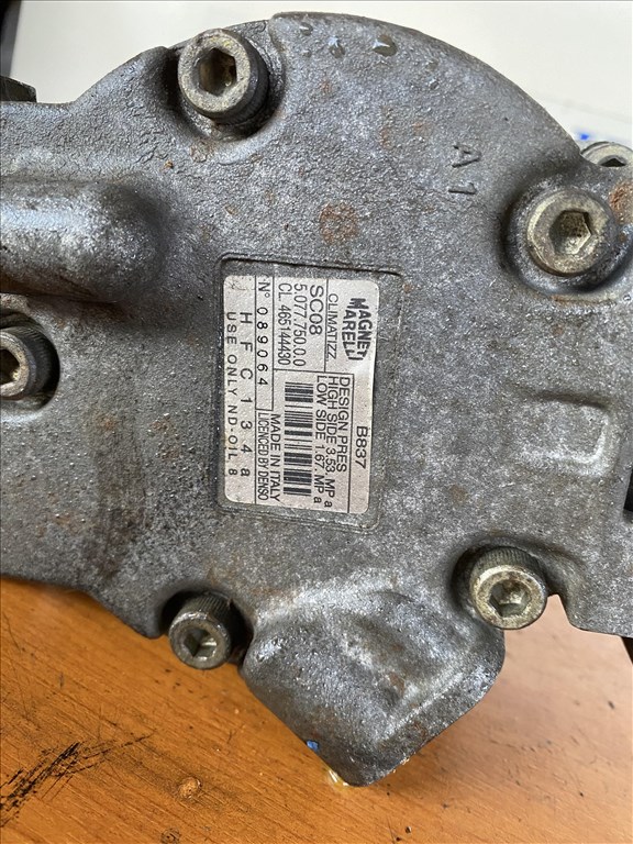 Fiat Punto I 1,2 16V (176) klímakompresszor  5. kép