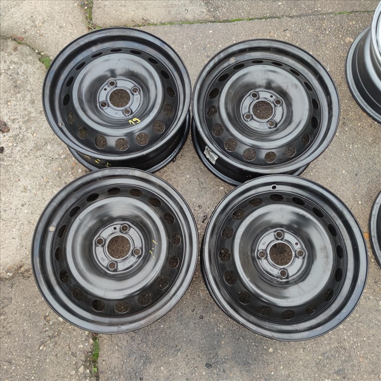 4x100 15 Gyári Renault,Dacia lemezfelni 30000ft a 4db/19/ 3. kép