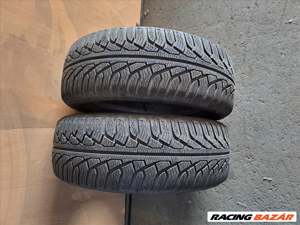 2db 205/60 R16 Uniroyal MS Plus 77  Téli gumi eladó! ára 12000Ft/db 1. kép
