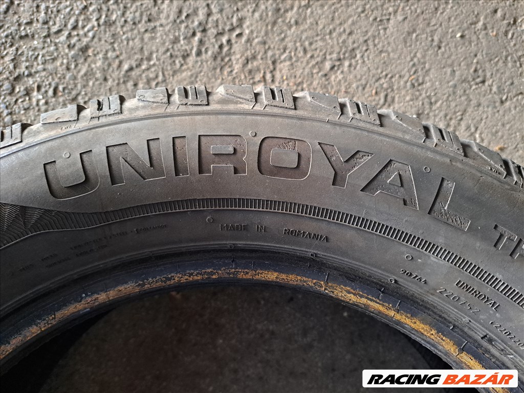 2db 205/60 R16 Uniroyal MS Plus 77  Téli gumi eladó! ára 12000Ft/db 3. kép