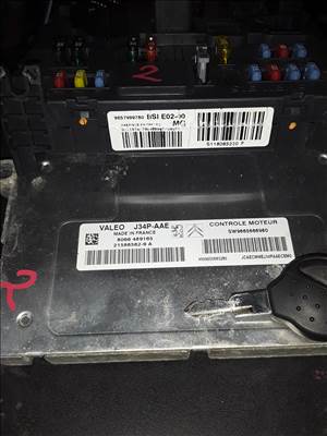 Peugeot 206 ECU BSI Valeo J34P-AAE 9665666980