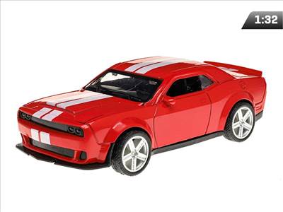 Modell Dodge Challenger CRASH CAR, piros (A02400C)