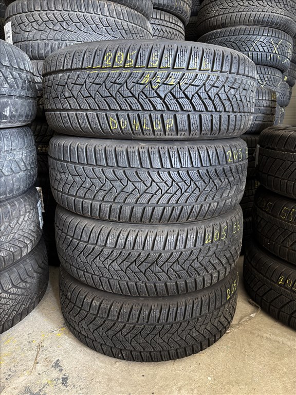 205/55 r16 Dunlop 2021 téligumi 4db eladó 205/55r16 garnitúra 5. kép