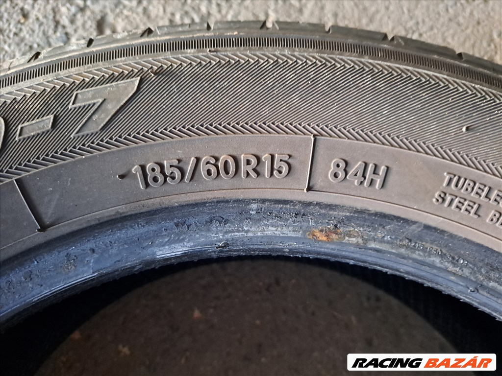 4db 185/60 R15 TOYO Nyári Gumi eladó!!!  ára! 8500Ft/db Állapota: 6,5mm minta 6. kép