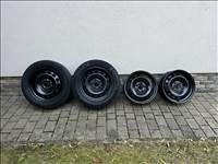  Gyári AUDI VW Skoda 16 coll lemez felni gyári Audi dísztárcsával