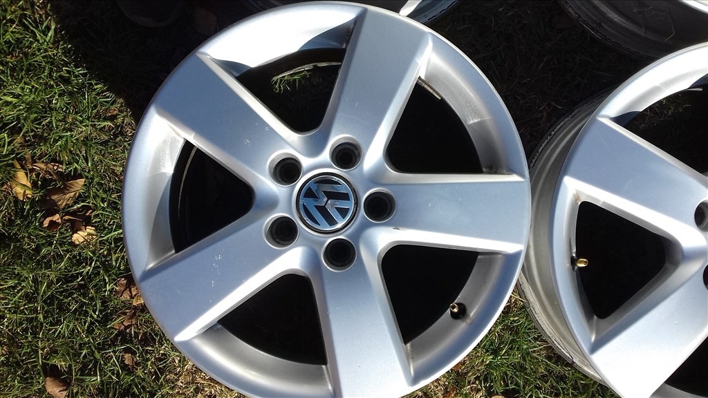  5x112 lyukosztású 6,5JJ 16" használt Vw (gyári felni) alufelni 2. kép