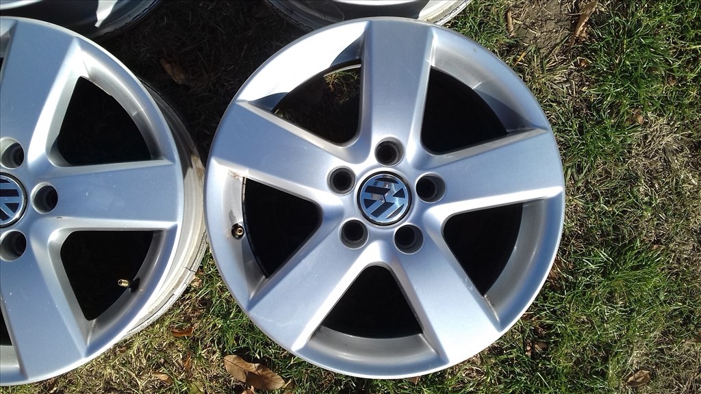  5x112 lyukosztású 6,5JJ 16" használt Vw (gyári felni) alufelni 3. kép