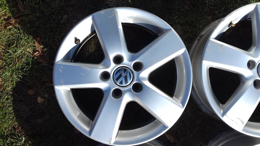  5x112 lyukosztású 6,5JJ 16" használt Vw (gyári felni) alufelni 4. kép