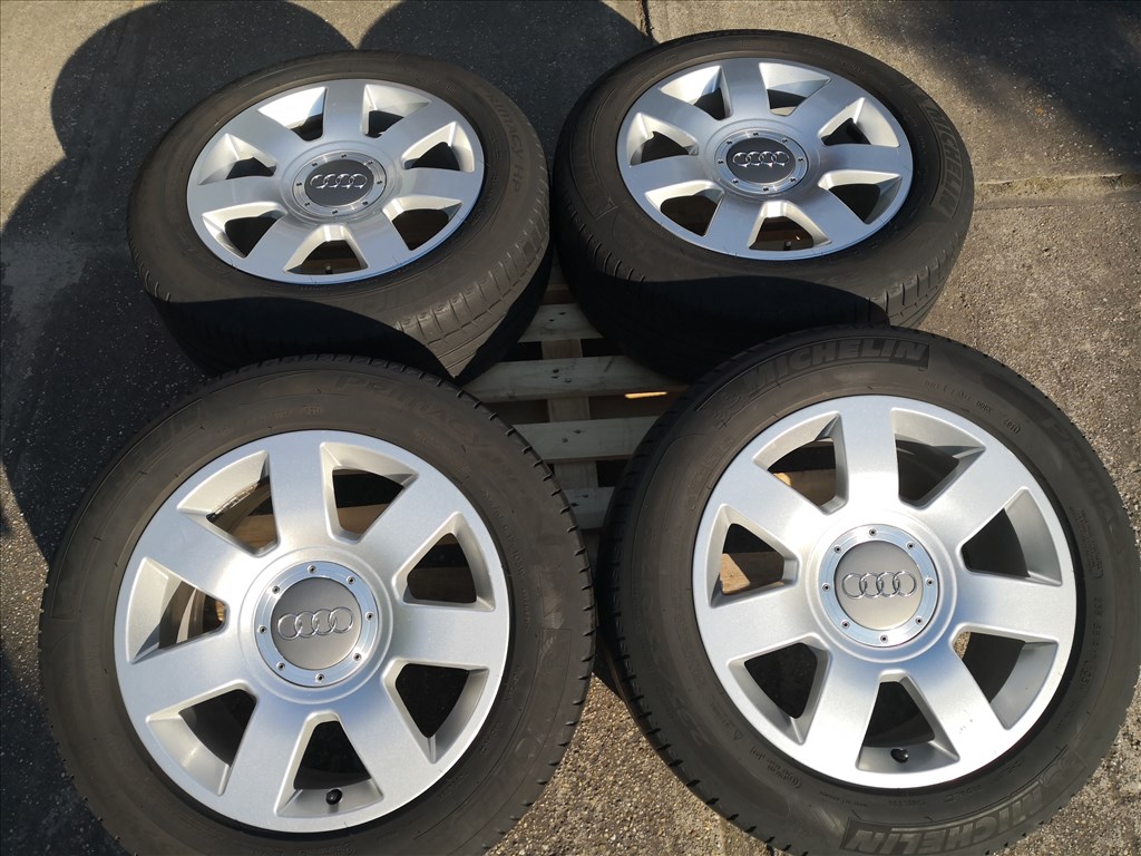  Audi 17-es gyári alukerék 5x112 10. kép